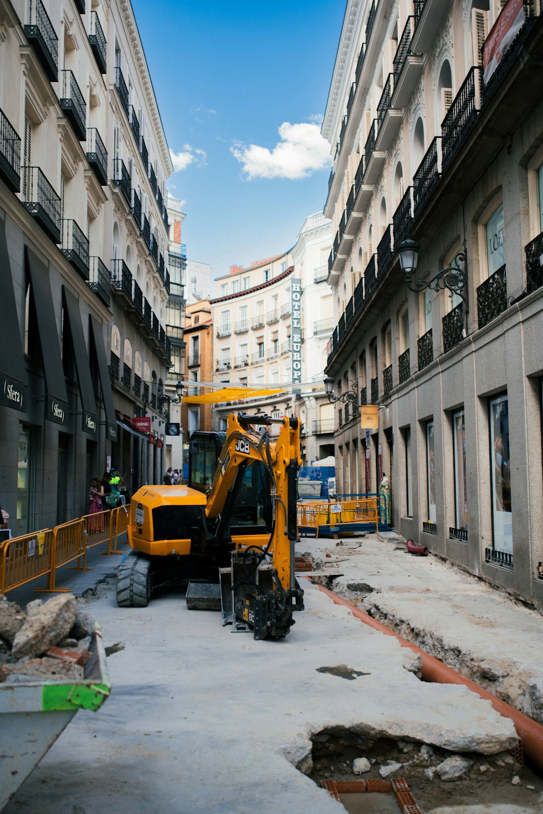 a-construction-vehicle-on-a-street.jpg a construction vehicle on a street